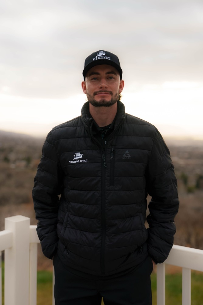 Cody Kewley, owner of Viking Heating and Air
